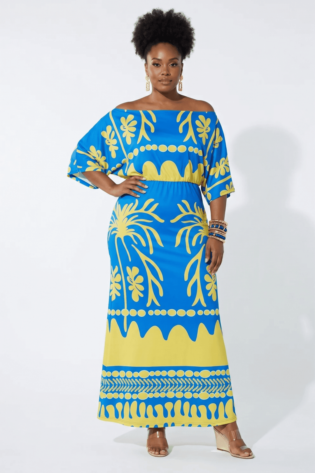 Island Off-Shoulder Maxi Skirtset by Studio EY - Especially Yours