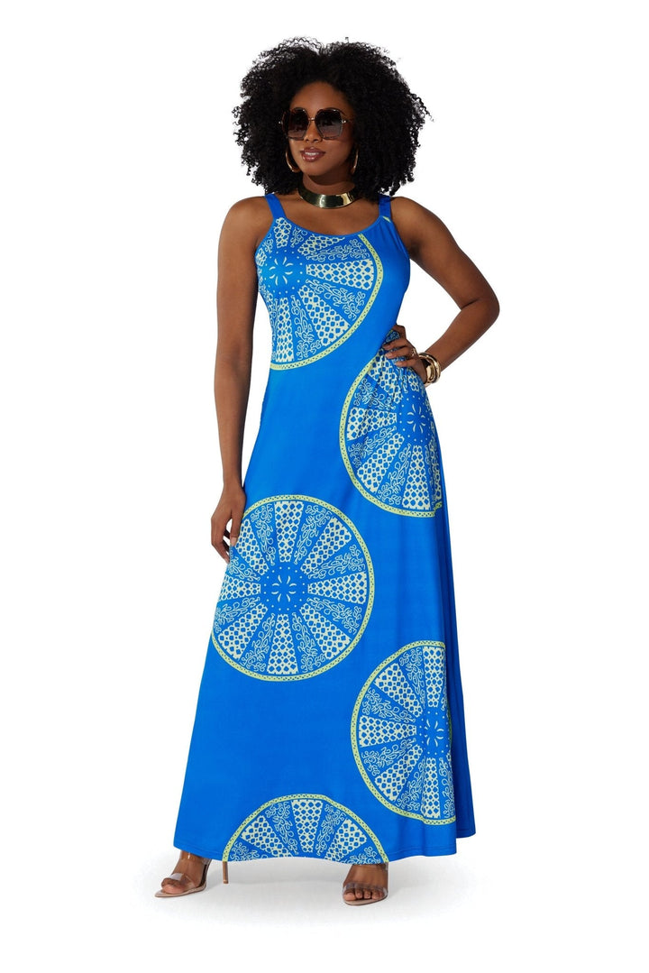Mandala Print Maxi Dress by Studio EY - Especially Yours