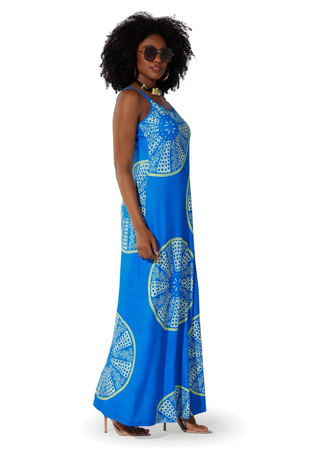 Mandala Print Maxi Dress by Studio EY - Especially Yours