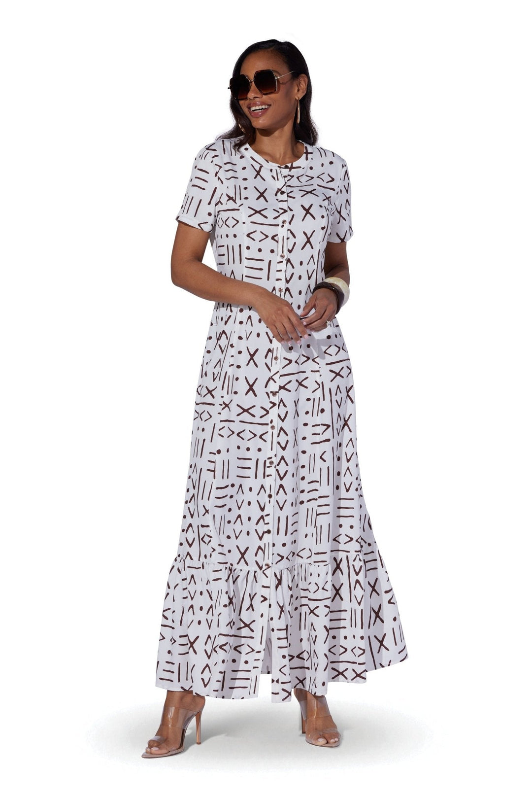 Batik Maxi Shirtdress by Studio EY - Especially Yours