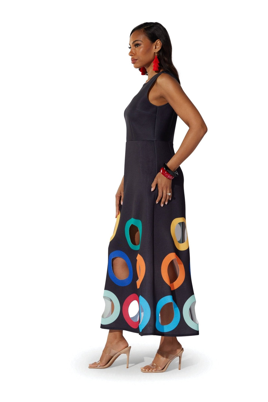Circle Cutouts Maxi Dress by Studio EY - Especially Yours