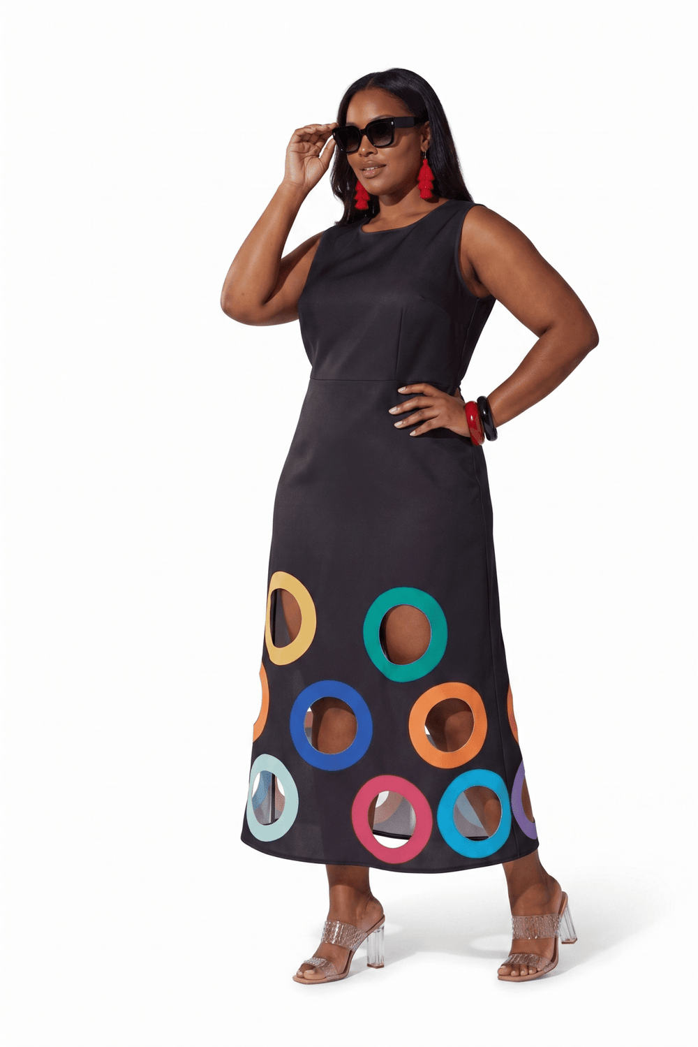 Circle Cutouts Maxi Dress by Studio EY - Especially Yours