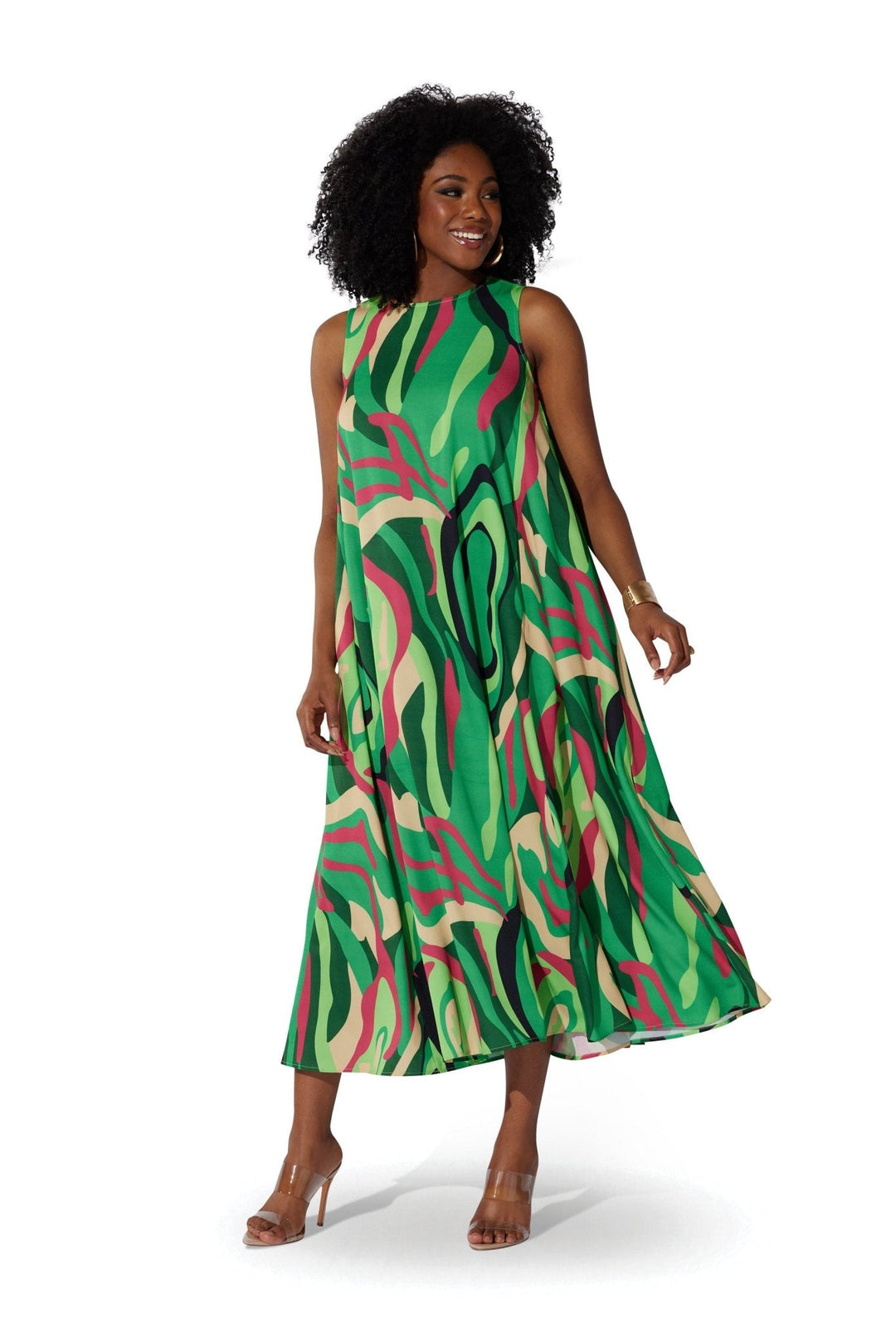 Abstract Swing Maxi Dress by Studio EY - Especially Yours