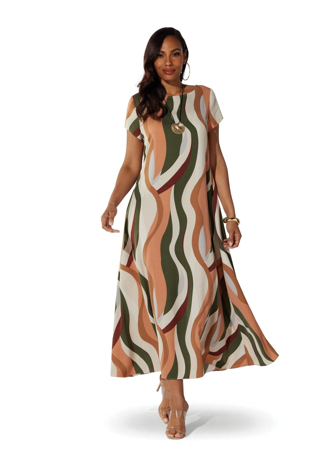 Bold Abstract Maxi Dress by Studio EY - Especially Yours
