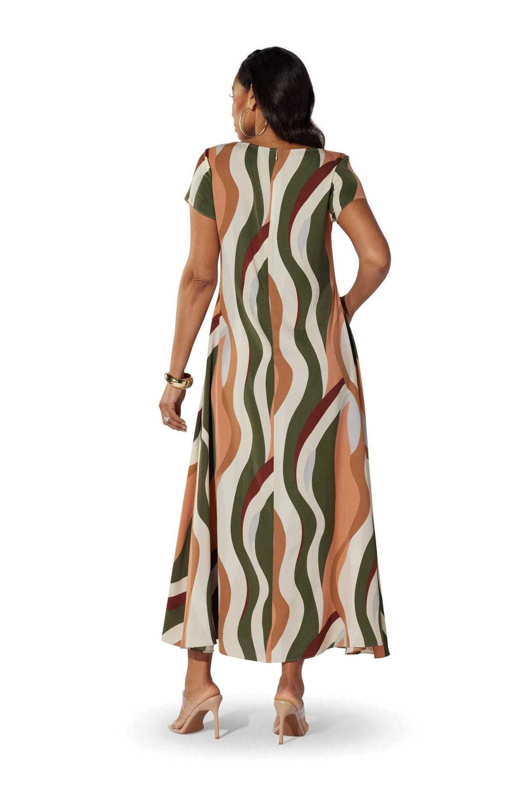 Bold Abstract Maxi Dress by Studio EY - Especially Yours