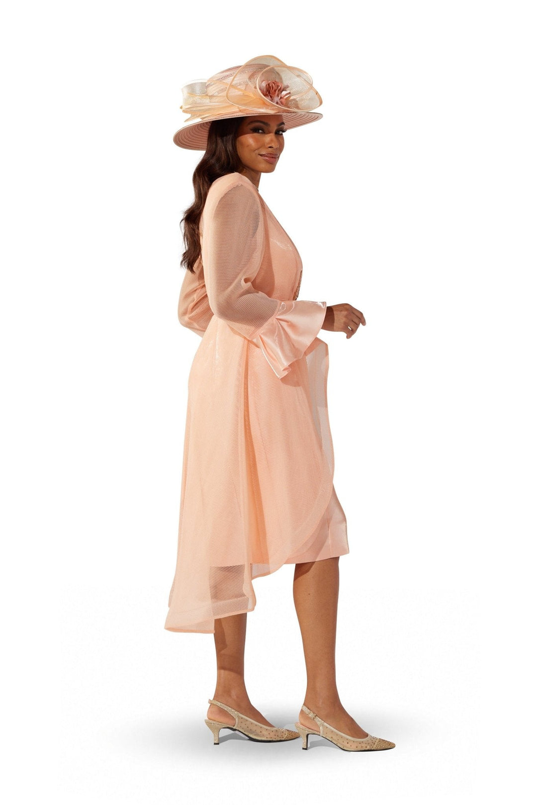 Jeweled Flowy Mesh Jacket Dress by EY Boutique - Especially Yours