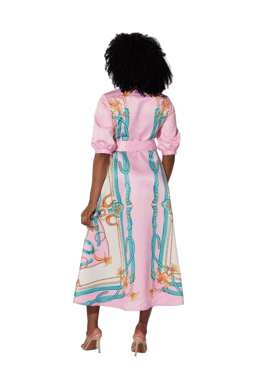 Scarf - Print Maxi Shirtdress by EY Boutique - Especially Yours