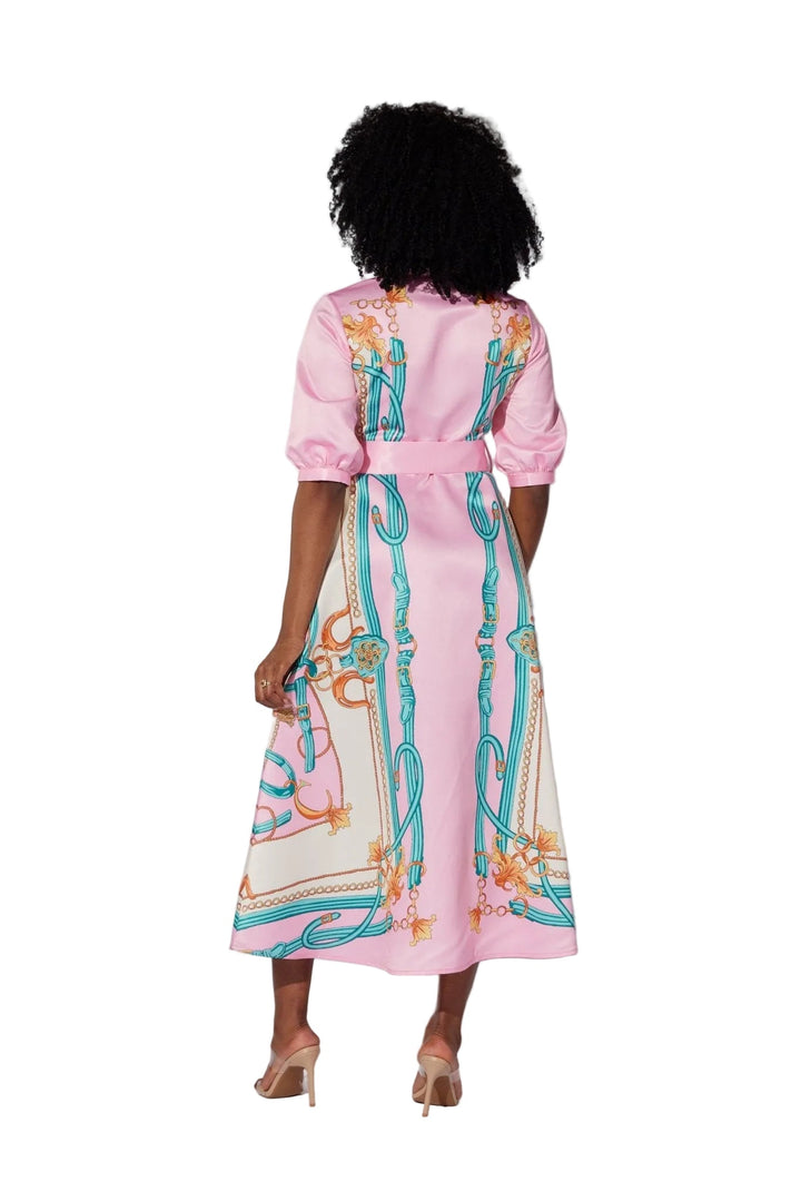 Scarf - Print Maxi Shirtdress by EY Boutique - Especially Yours