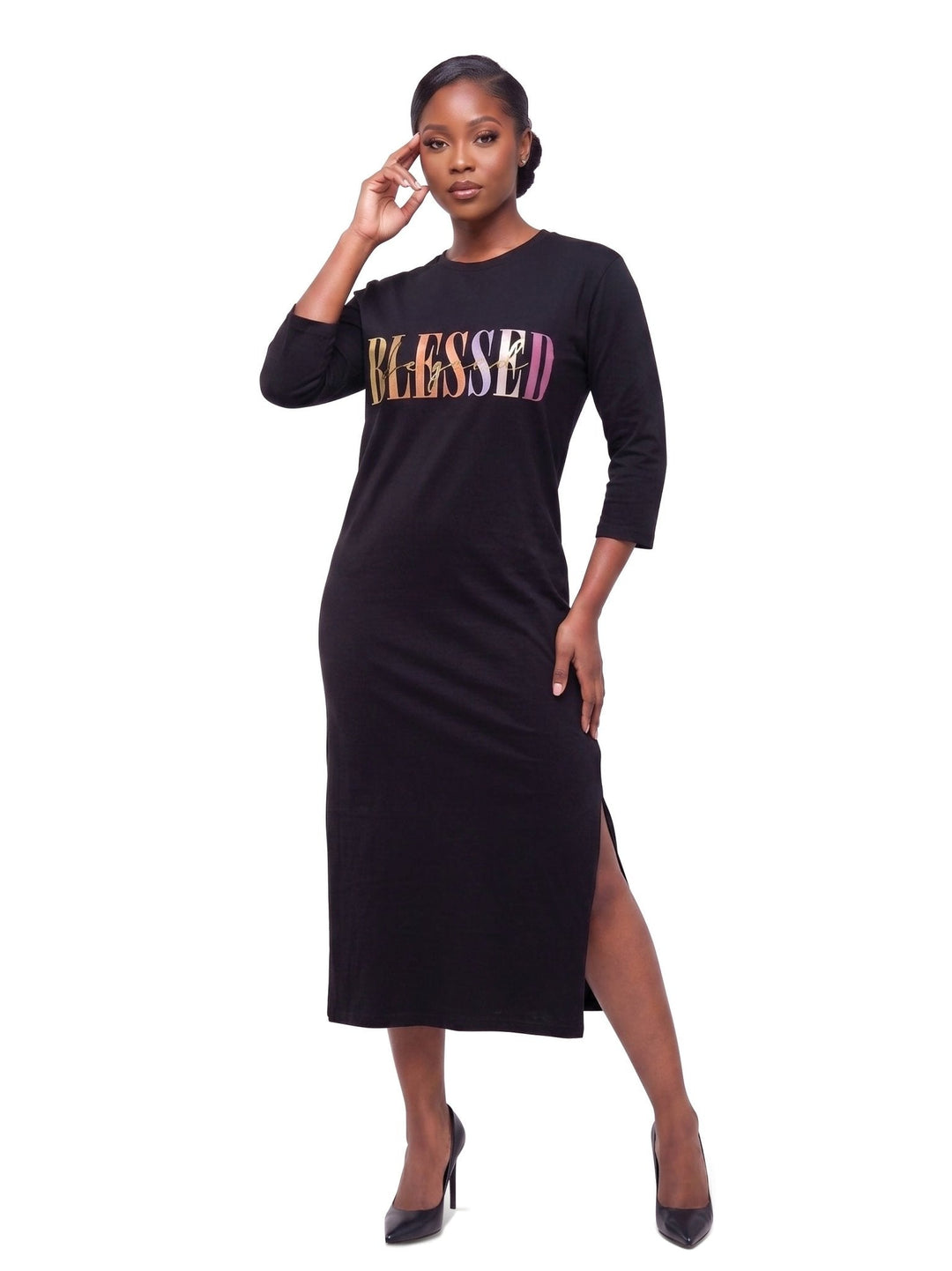 Beyond Blessed Maxi Dress by Studio EY - Especially Yours