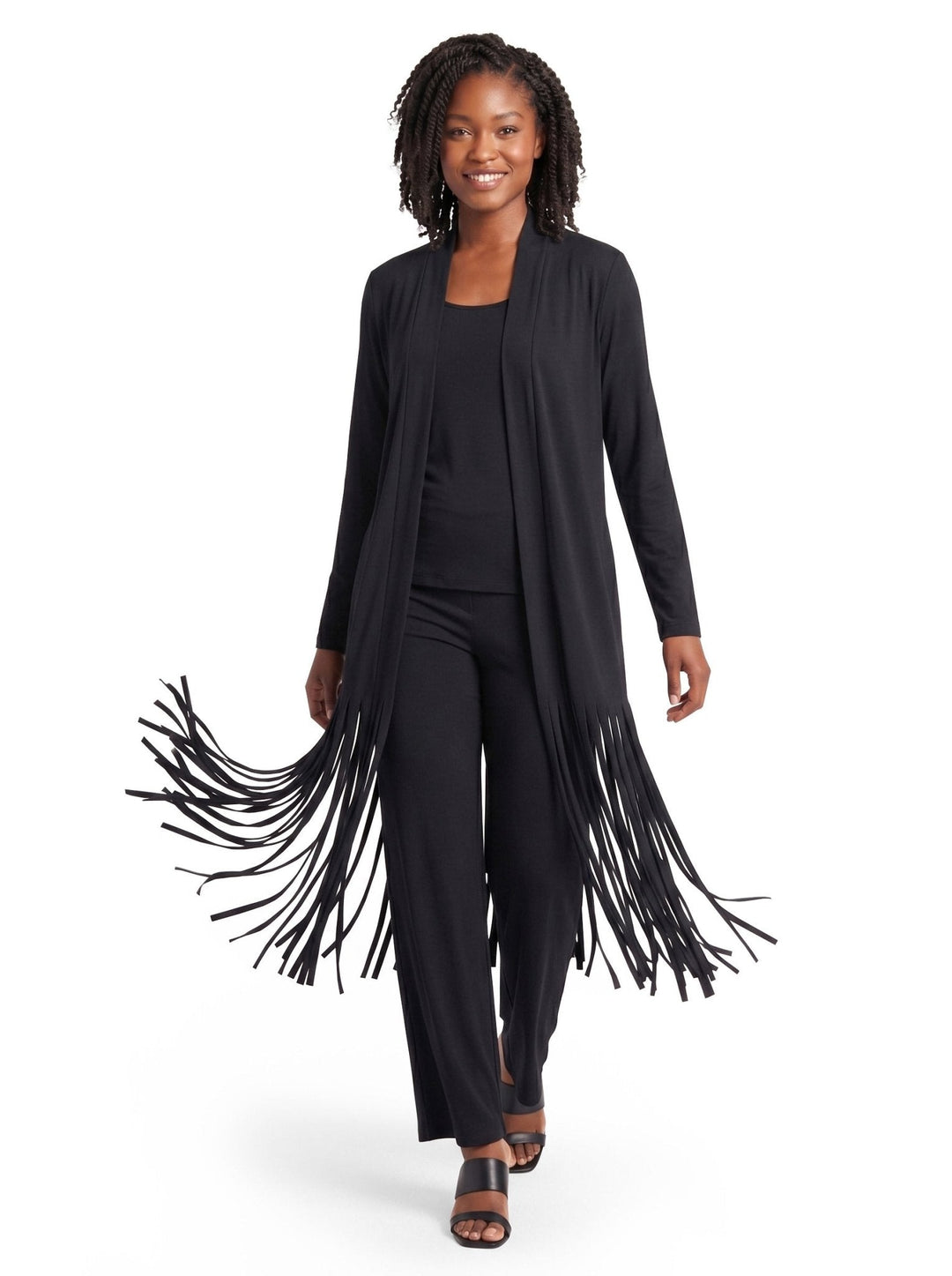 3-Pc. Fringe Pantset by Studio EY - Especially Yours