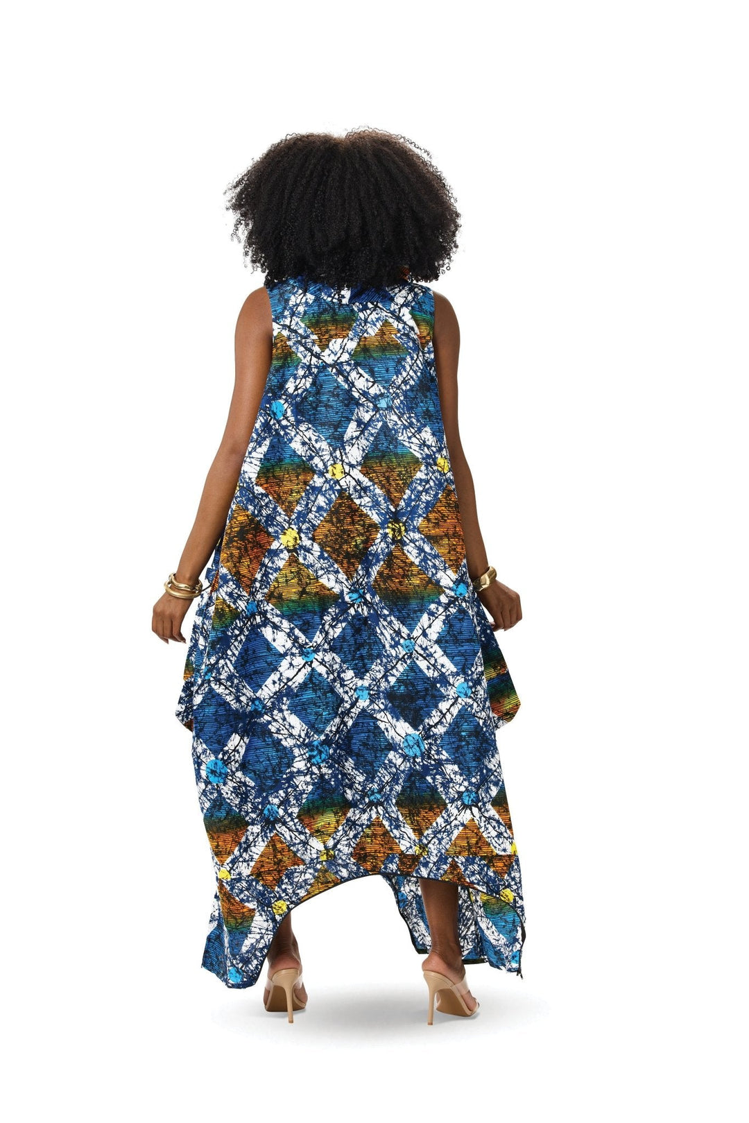 Ankara Print Convertible Jumpsuit Dress â€“ Studio EY - Especially Yours