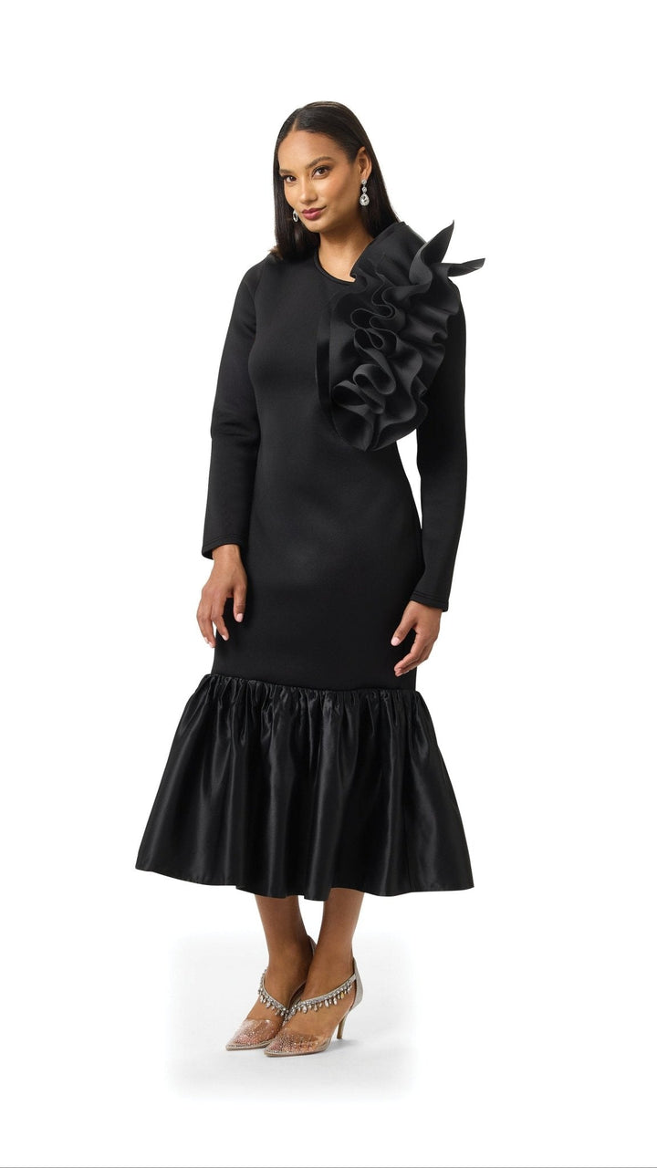Ruffled Flounce Maxi Dress by EY Boutique - Especially Yours