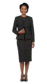 BLK/WHT DOT
