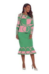 Pink Green T1212
