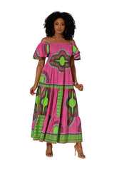 Pink Green T4627
