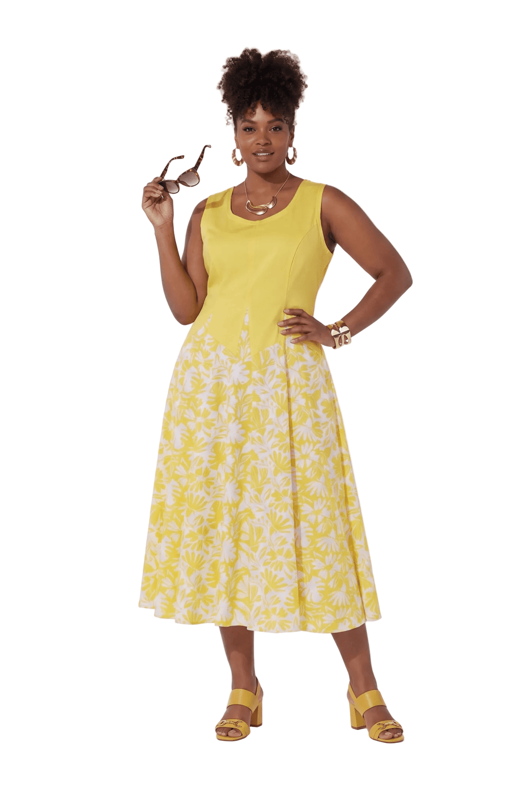Floral Print Midi Sundress by Studio EY - Especially Yours