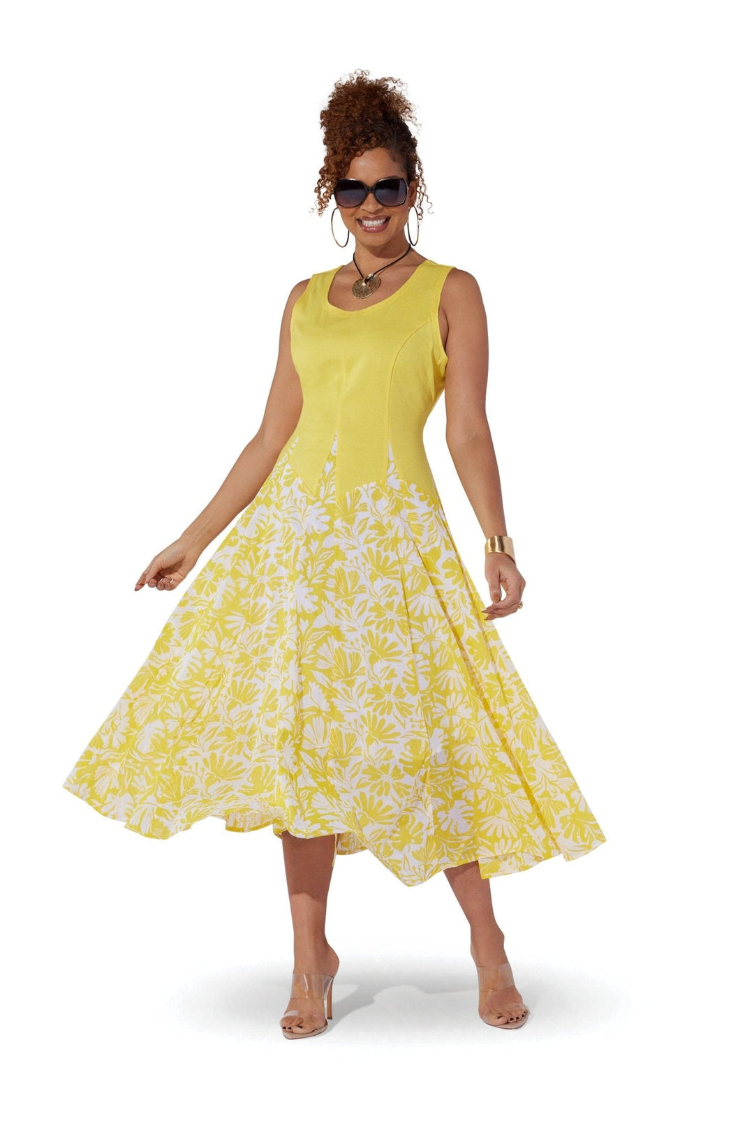 Floral Print Midi Sundress by Studio EY - Especially Yours