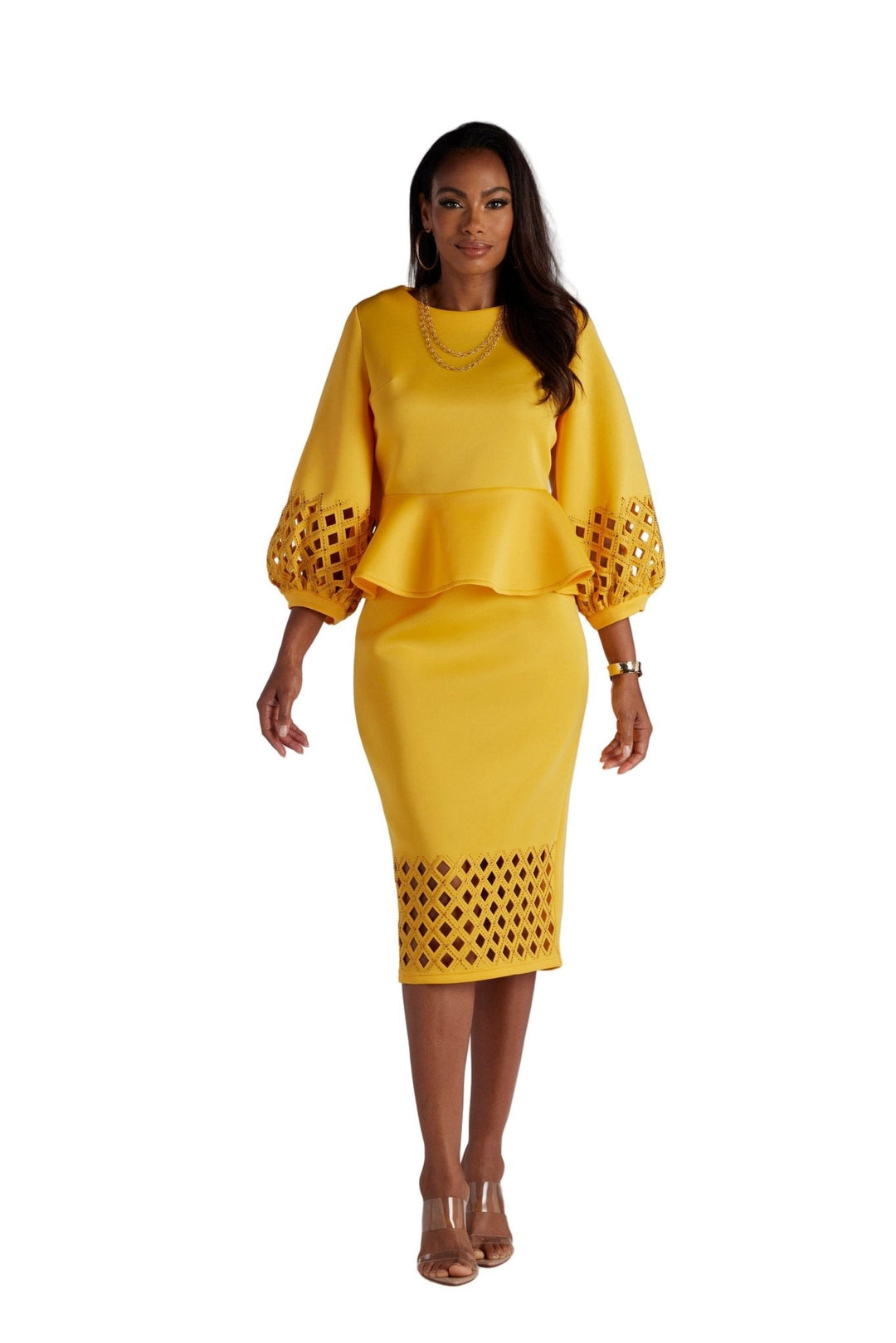 LAVISHED WITH LATTICE SKIRTSET - Especially Yours
