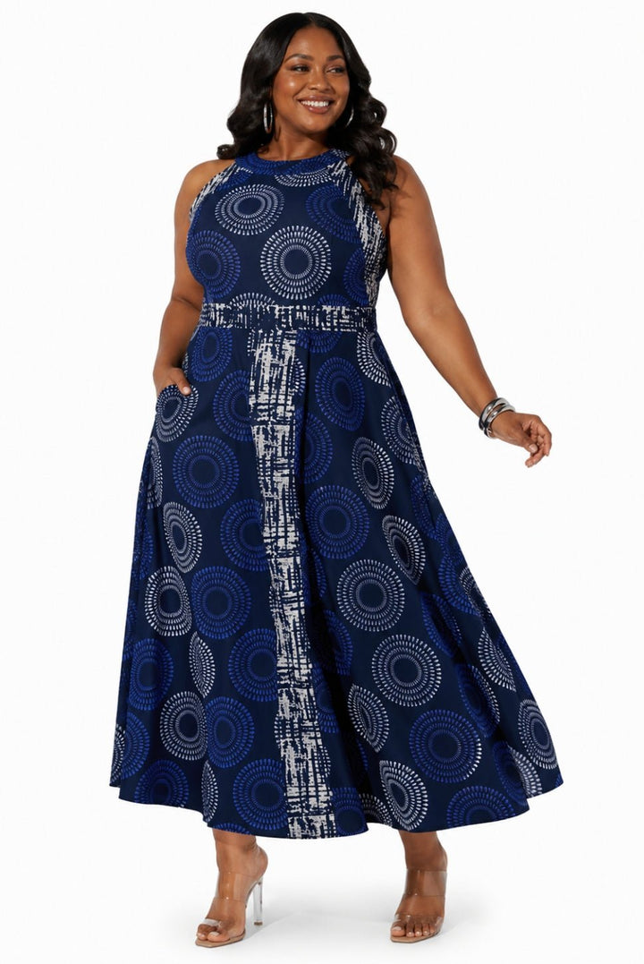 Tribal Halter Maxi Dress by Studio EY - Especially Yours