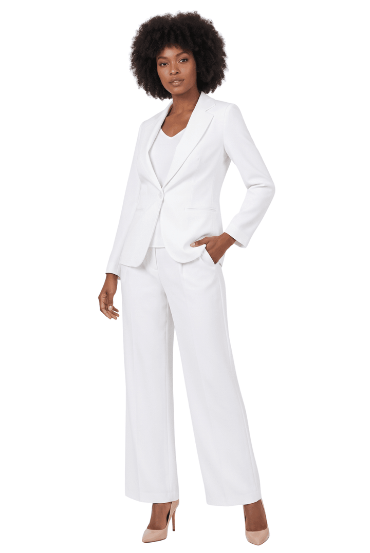 4pc Suit Set - Jkt, Cami, Skirt, Pants-Plus - Especially Yours
