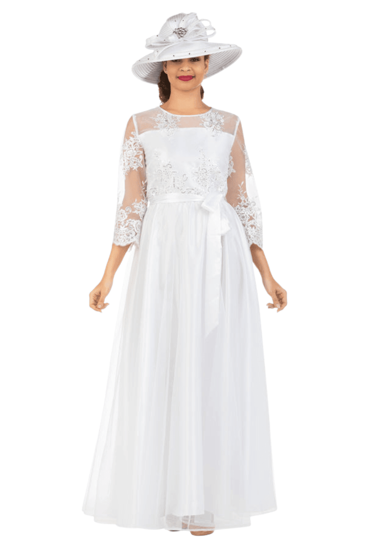 1pc Lux Lace Dress w/ Belt - Especially Yours