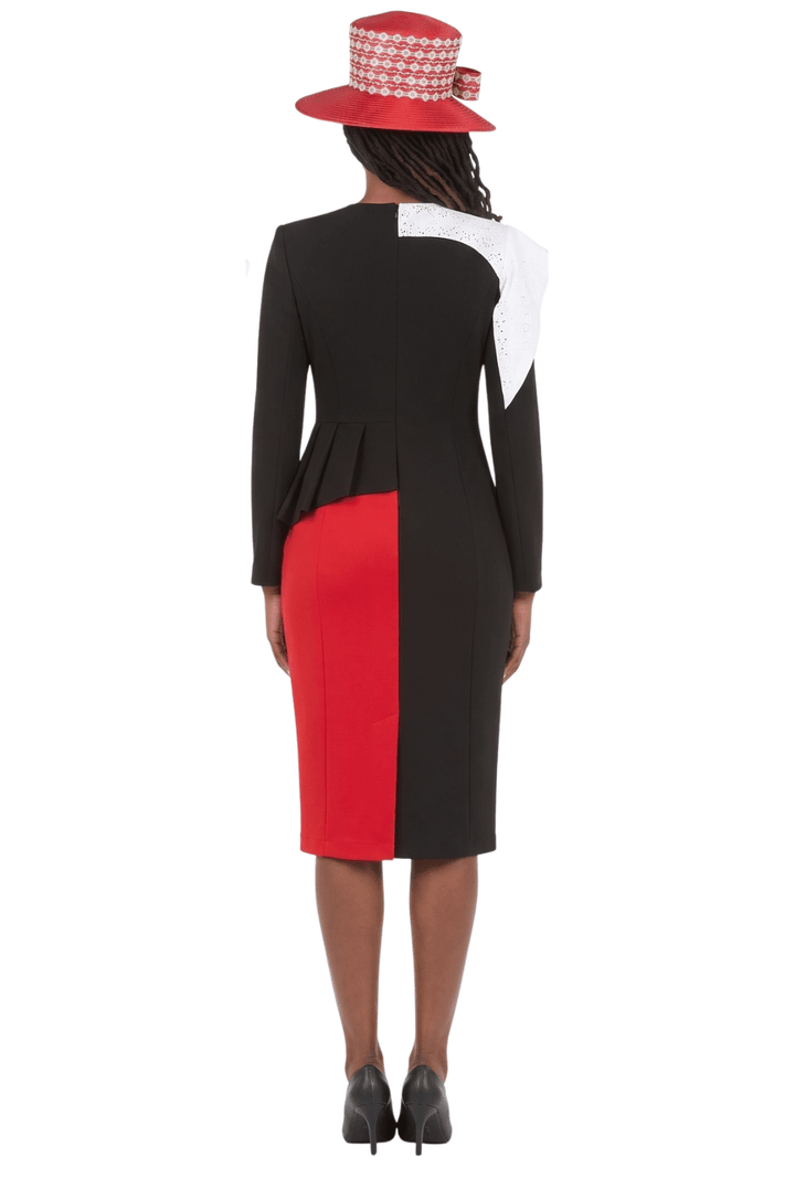 1pc Scuba ColorBlock Novelty Dress - Especially Yours