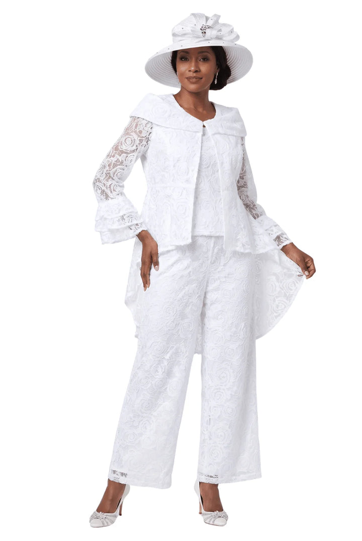 3pc Luxe Lace Pants Set