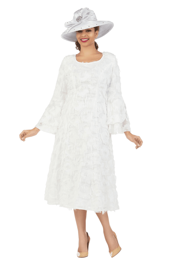 Bell LS Fit & Flare Tassel Decor Drs - Especially Yours