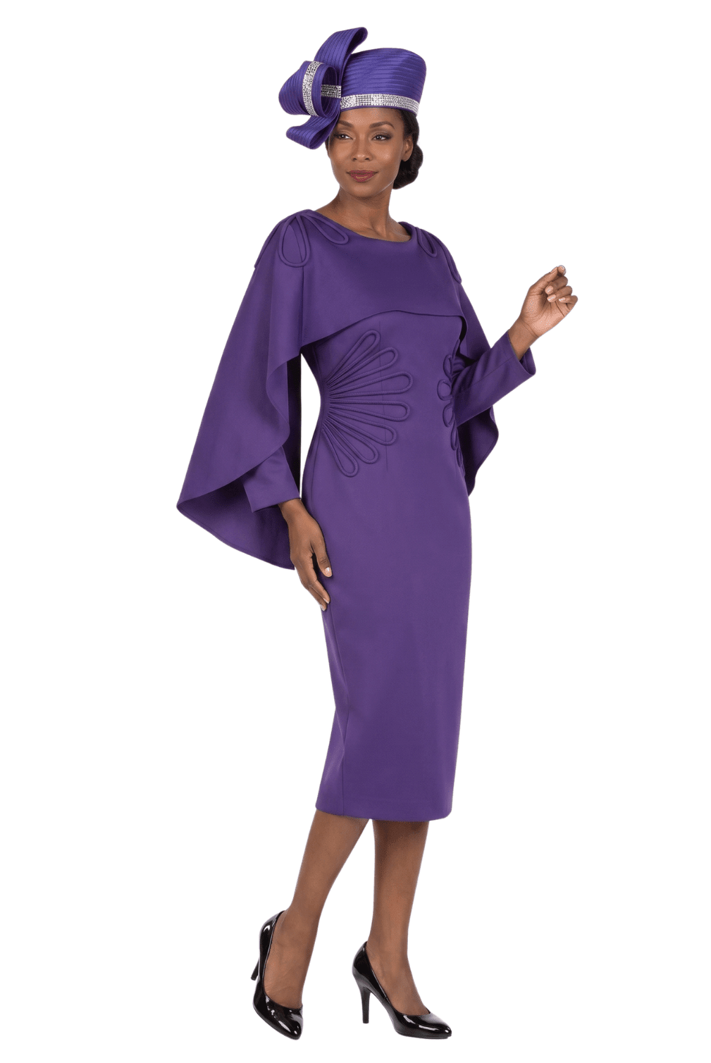 Scuba Shift Drs w/ Cape and Piping Detail-Plus - Especially Yours