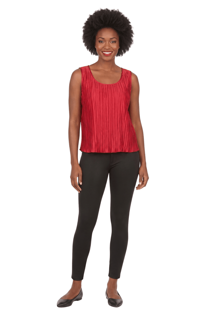 Vertical Pleats Satin Camisole - Especially Yours