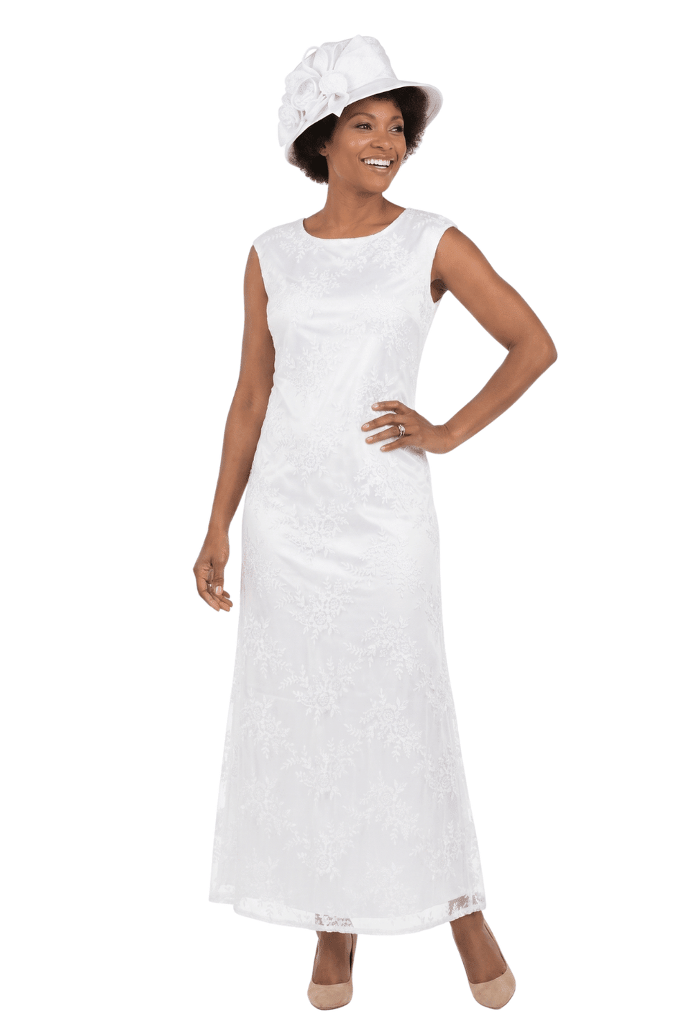 2pc Lux Lace Gown w/ Cape - Plus - Especially Yours
