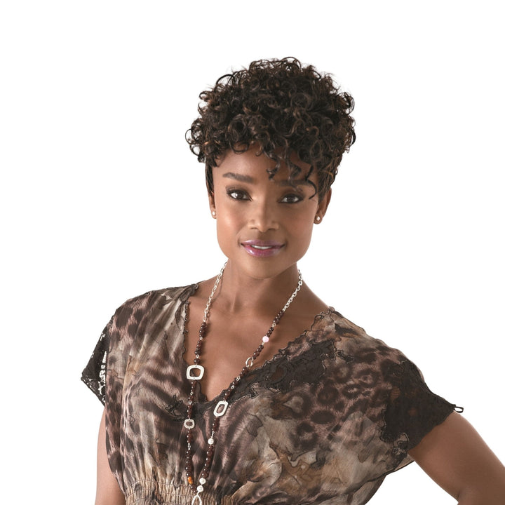 Nori Wig Hand - tied lace part top twists into curls Especially YoursÂ® - Especially Yours