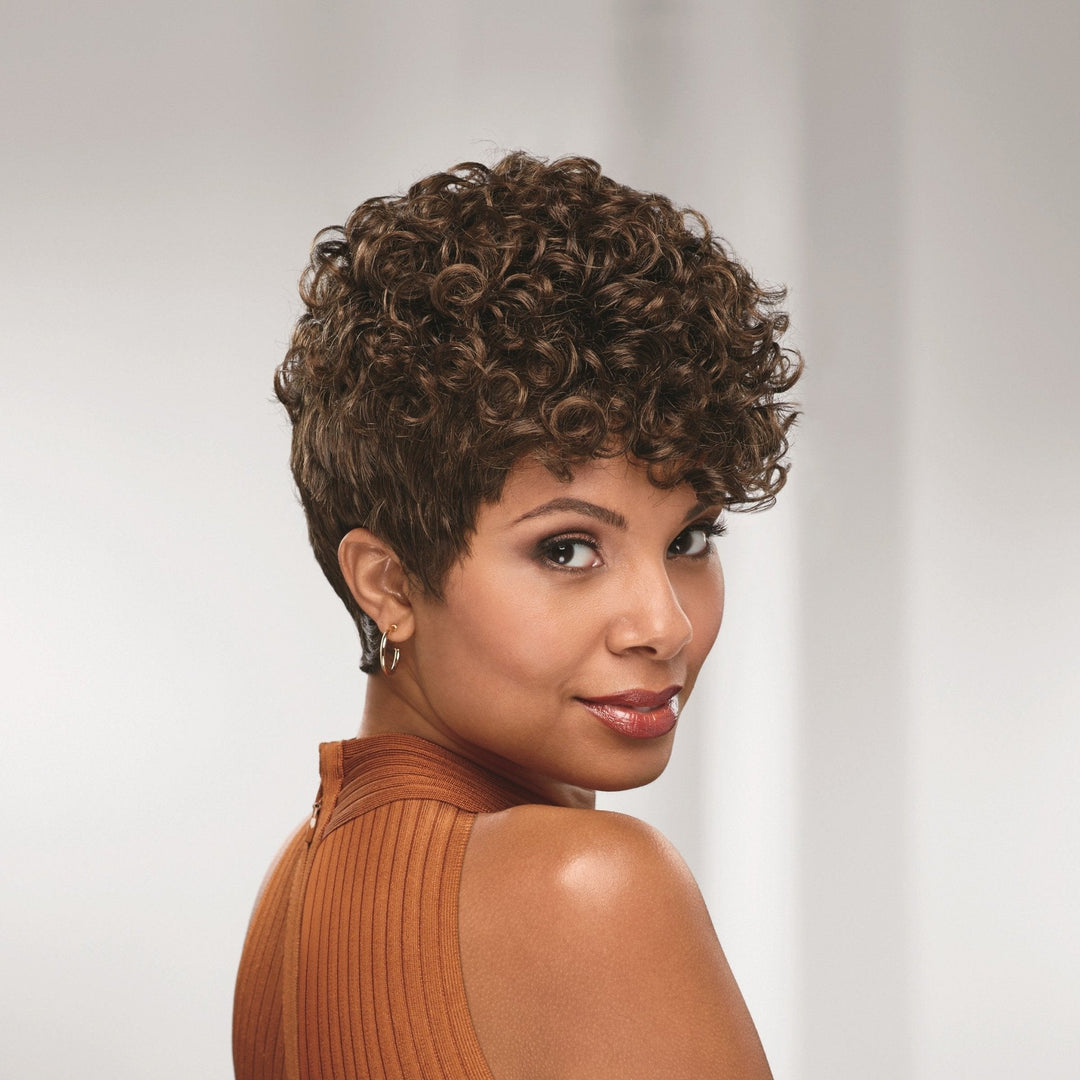 Nori Wig Hand - tied lace part top twists into curls Especially YoursÂ® - Especially Yours