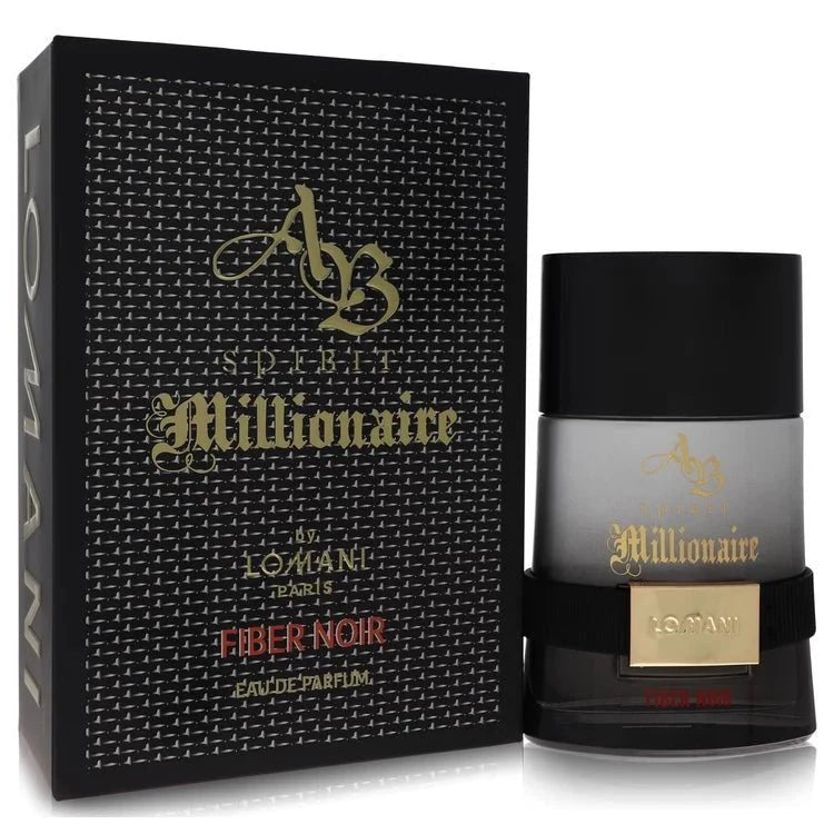 Ab Spirit Millionaire Fiber Noir Cologne By Lomani for Men - Especially Yours