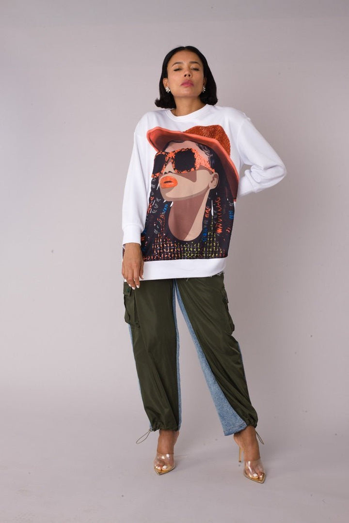 Artistic Portrait Graphic T-Shirt - 82392 - Especially Yours