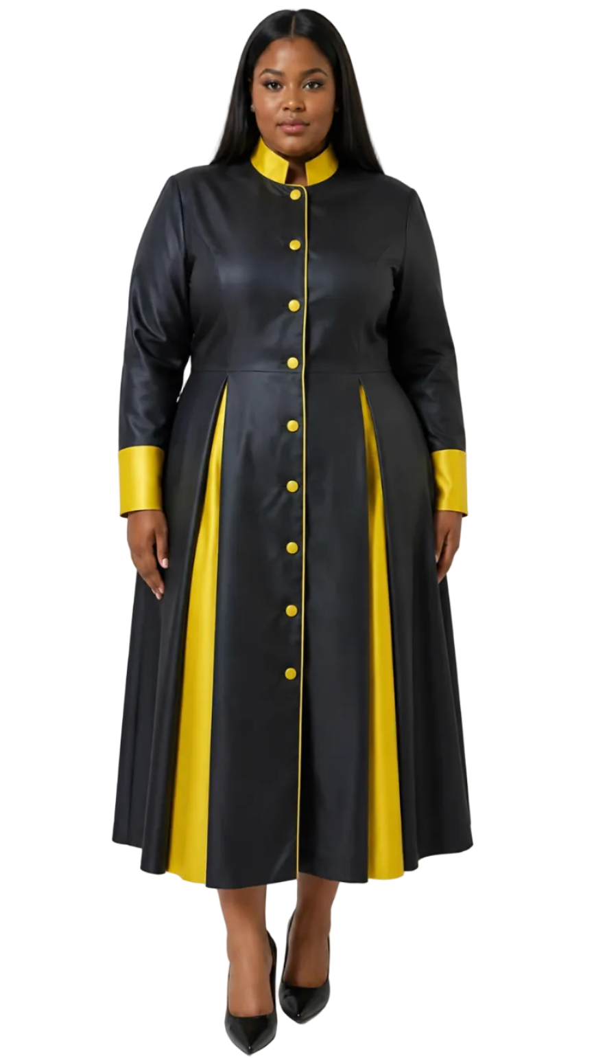 Plus Size Elegant Women's Minister Robe- 4544W