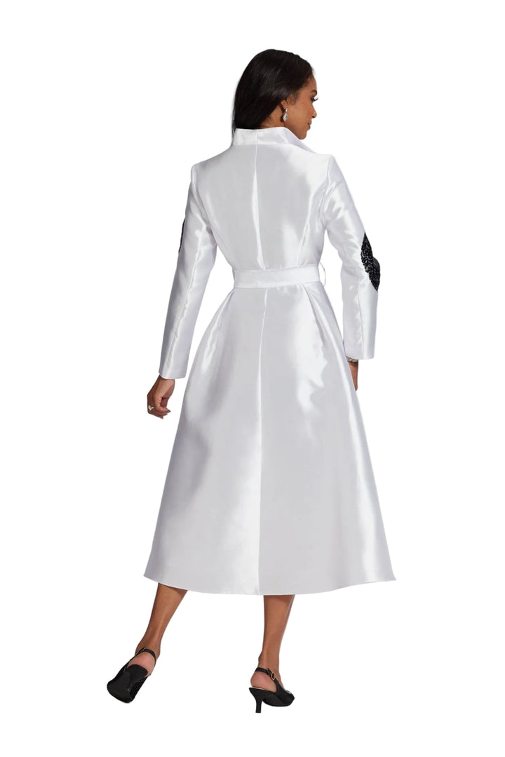 casual modest shirtdress outfit back view 