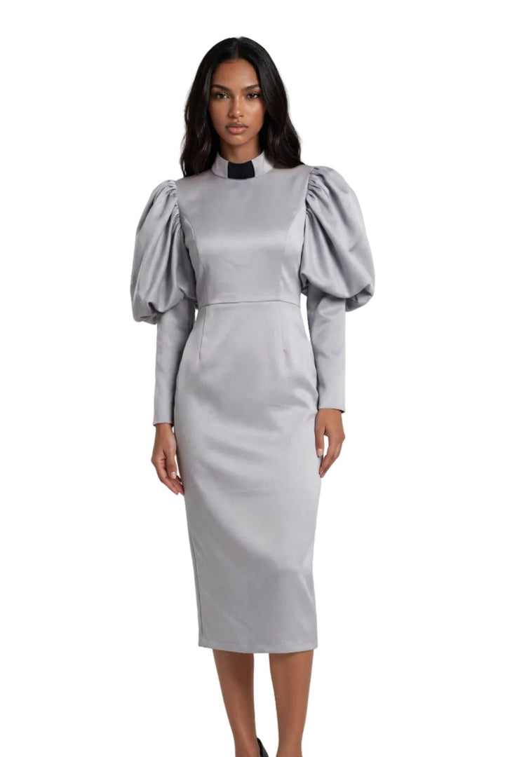 Clergy Dress with Puff Sleeves - 4813 - Especially Yours