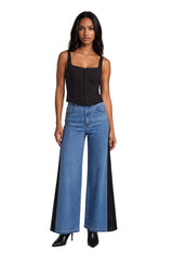 DENIM / BLACK