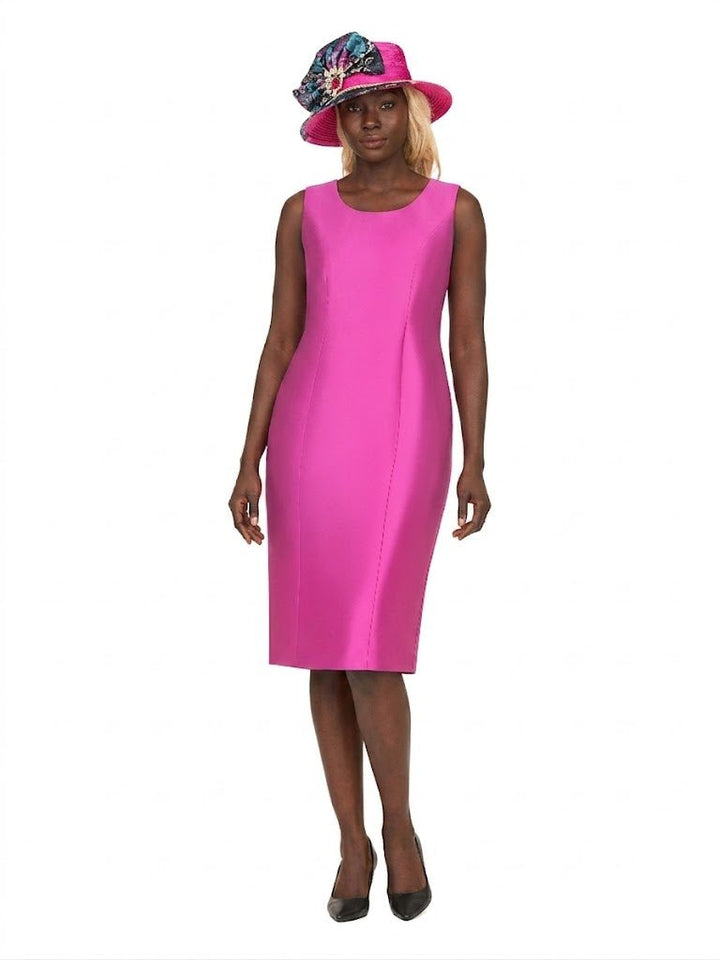 Luxe Brocade Coat&Silky Twill Dress Ensemble - Plus - Especially Yours