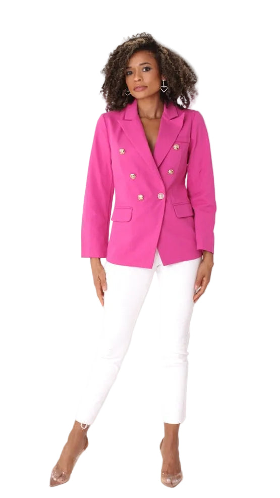 Double-Breasted Blazer -82100