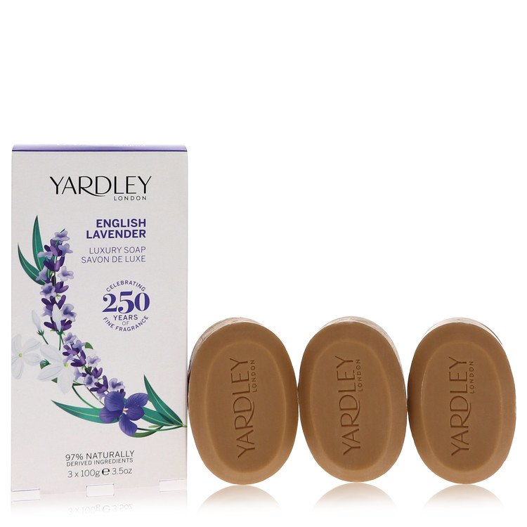 English Lavender 3 x 3.5 oz Soap By Yardley London - Especially Yours