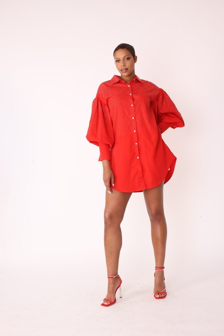 Embellished Long Sleeve Shirt - 82214 - Especially Yours