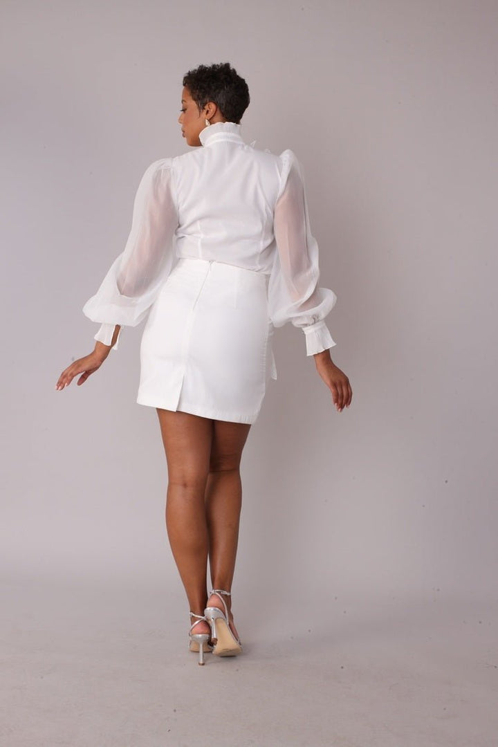 Floral Embroidered Blouse 82682 – Victorian - Inspired Elegance - Especially Yours