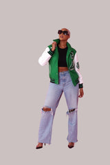 GREEN / WHITE