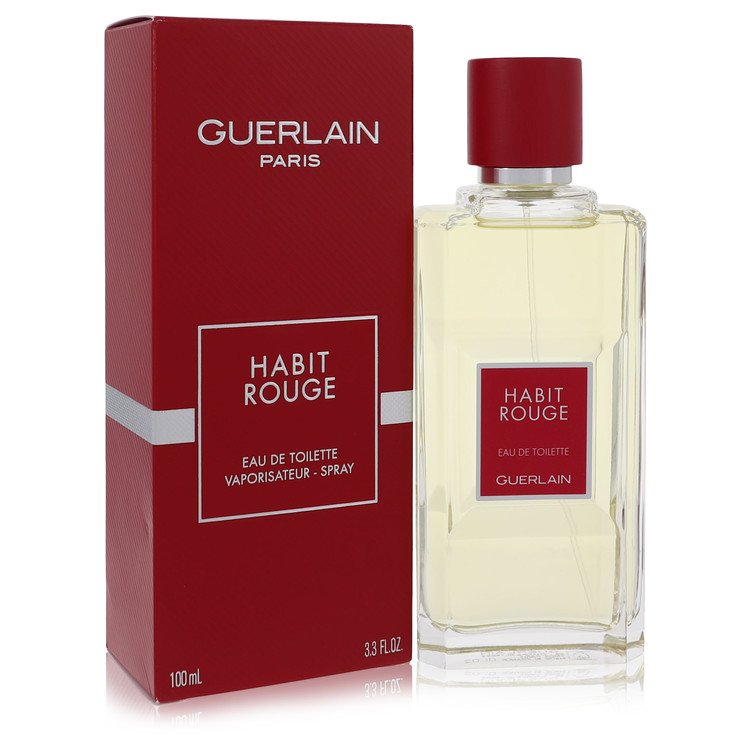 Habit Rouge Cologne / Eau De Toilette Spray By Guerlain - Especially Yours