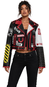 BLACK/RED
