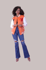 ORANGE/WHITE