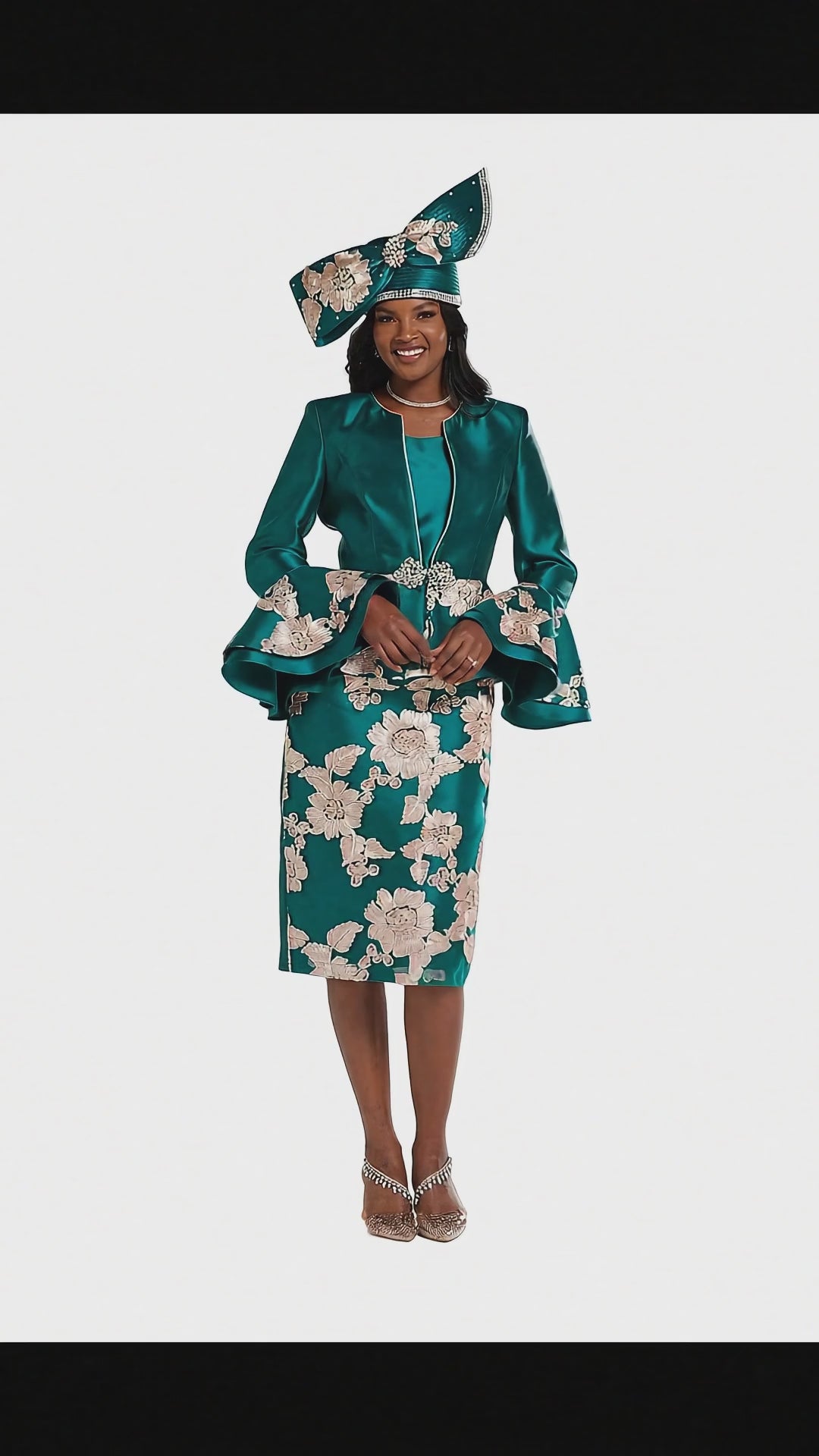 Touch of Soutache Suit by EY Boutique