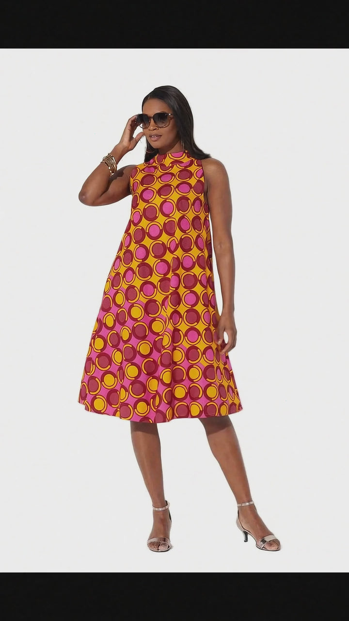 Fun With Dots Swing Dress by Studio EY